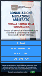 Mobile Screenshot of mediatoriconciliatori.it